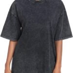 Washed 100% Cotton Oversized T-Shirt | Casual Loose Fit | Vintage Wash Design